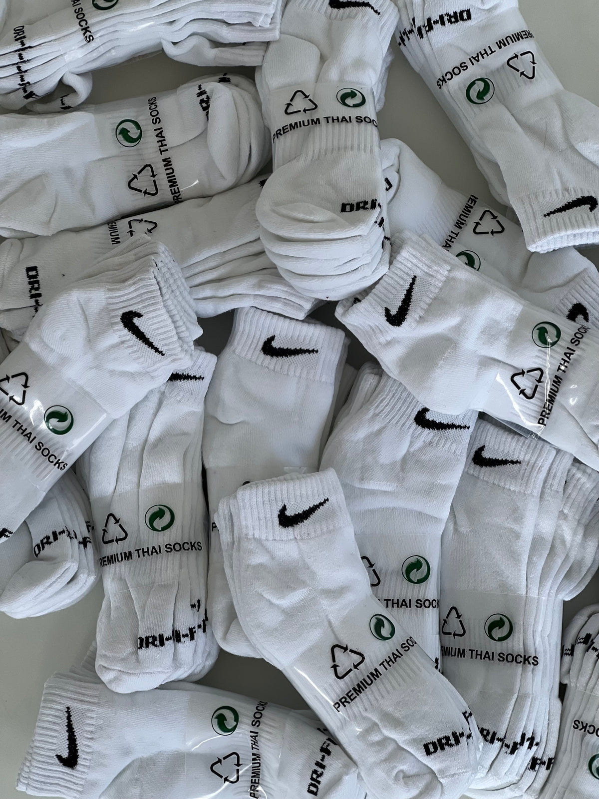 Nike white socks 3pair set