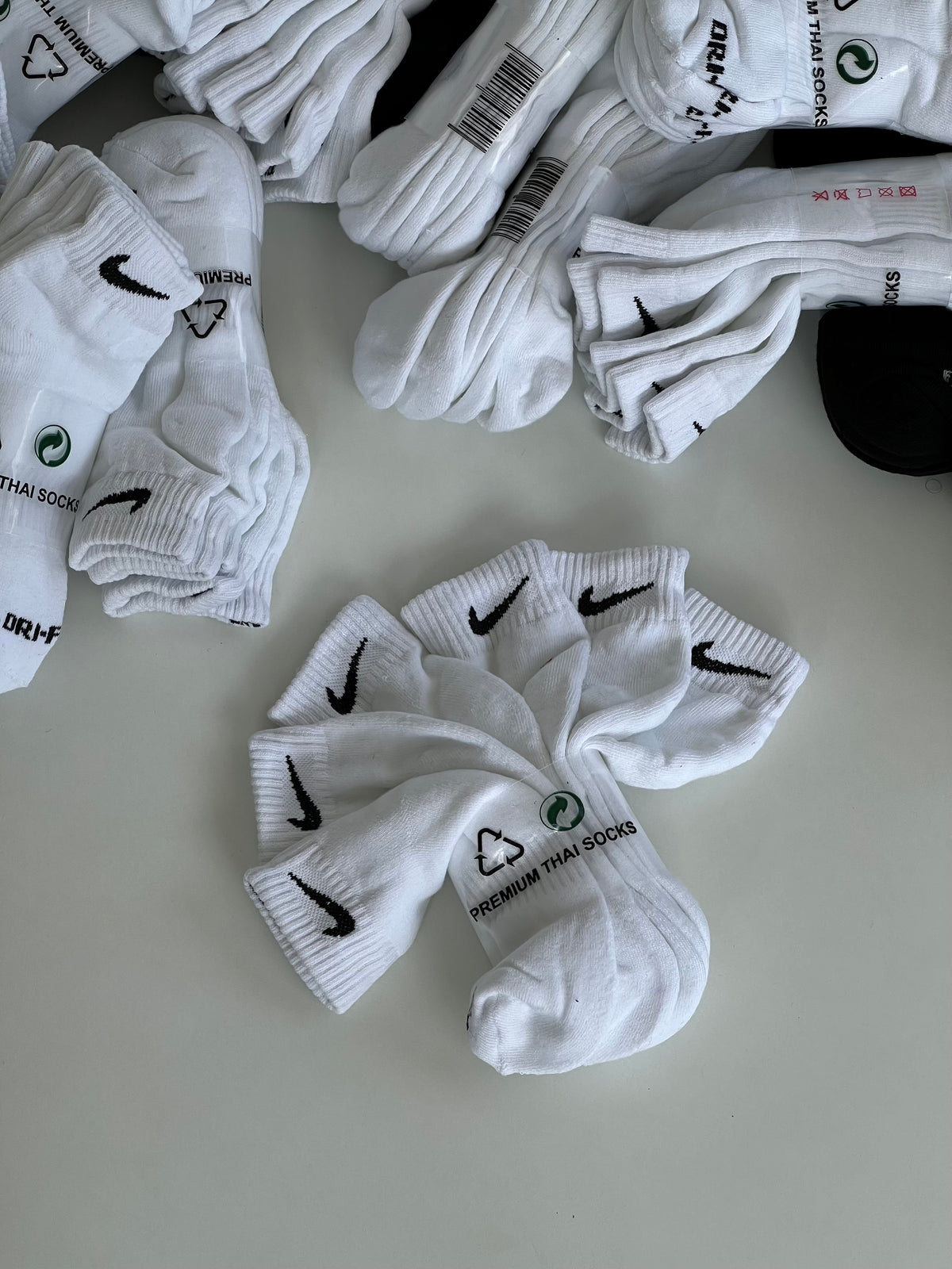 Nike white socks 3pair set